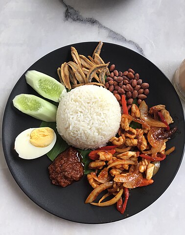 A picture of Nasi Lemak